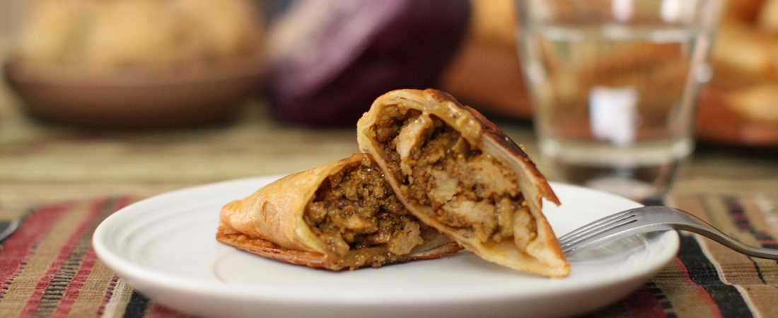 chicken samosa